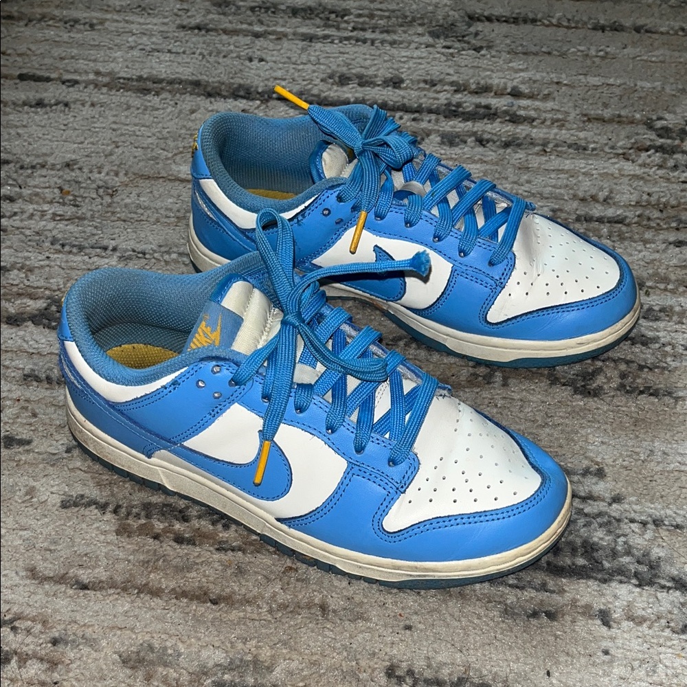 Nike Blue and White Kids Sneakers